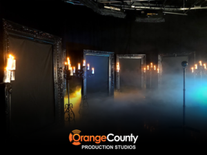 Orange County Production Studios is hosting an all black background